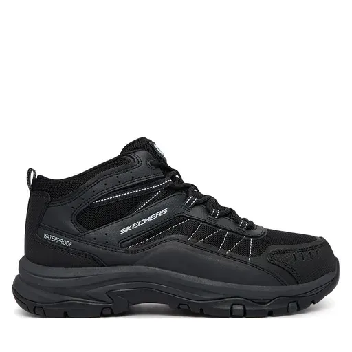 SKECHERS Waterproof Relaxed Fit: Trego - Ashaway 180336/BKCC Black