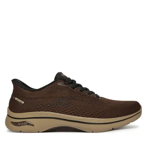 SKECHERS Go Walk Arch Fit 2.0 - Percy 216812 Темно-коричневий