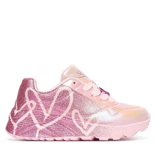 SKECHERS Jgoldcrown: Uno Lite - Heartdust Forever 310814L Pink