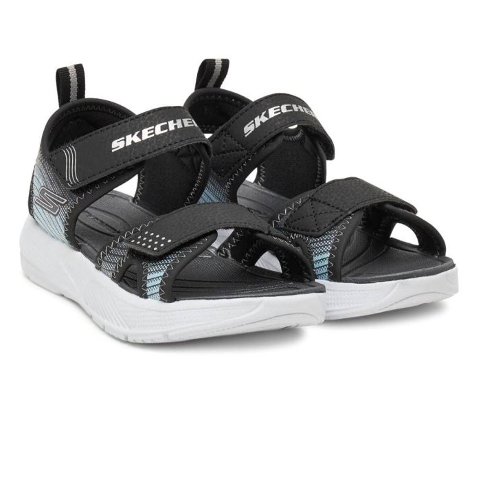 SKECHERS Microspec-Splash- 407034L/BKSL Black