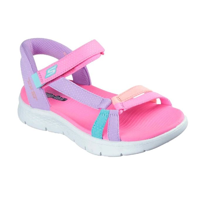 SKECHERS Slip-Ins: Go Walk Flex Sandal - Lots Of Sol 303028L/MLT Purple
