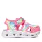 SKECHERS Heart Lights Sandals-Cutie Clouds 302977N/HPMT Pink