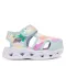 SKECHERS Heart Lights Sandals-Cutie Clouds 302977N/TQMT Turquoise