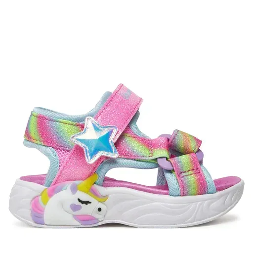 SKECHERS Unicorn Dreams Sandal-Dreamy Unicorns 303107N/PKMT Pink