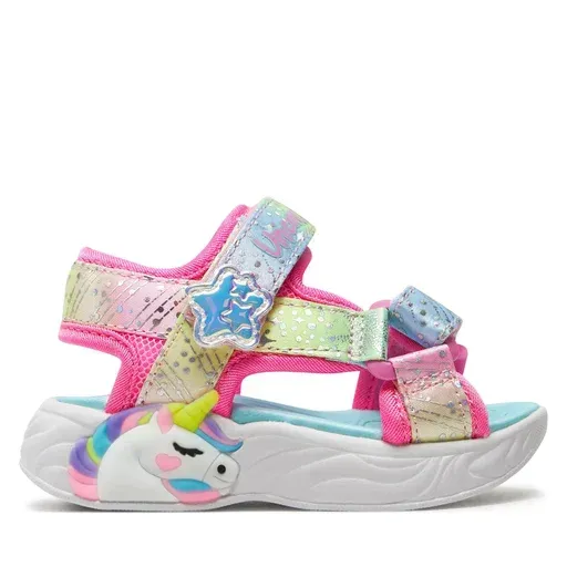 SKECHERS Unicorn Dreams Sandal-Majestic Bliss 302682N/PKMT Pink
