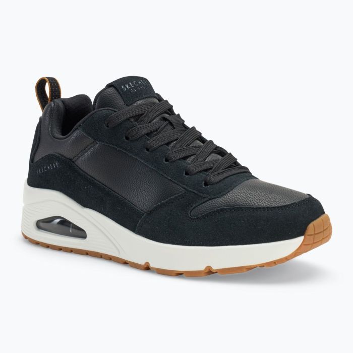 SKECHERS Uno Stacre чорні/білі