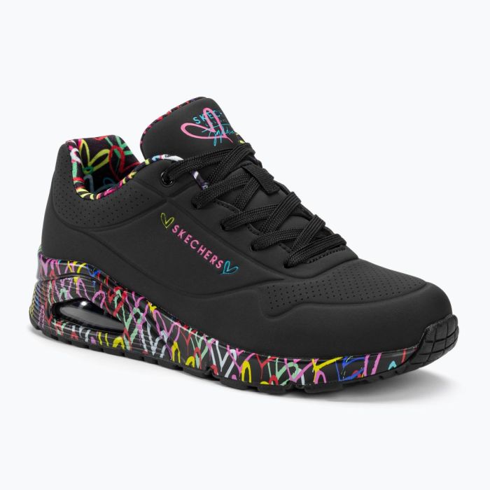 SKECHERS Uno Loving Love black