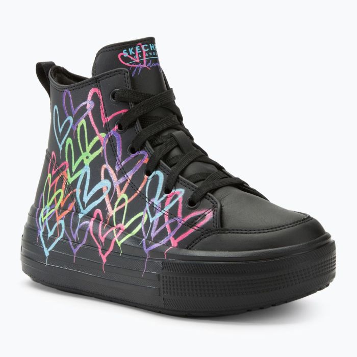 SKECHERS Hyperlift Love Daze чорні/різнокольорові