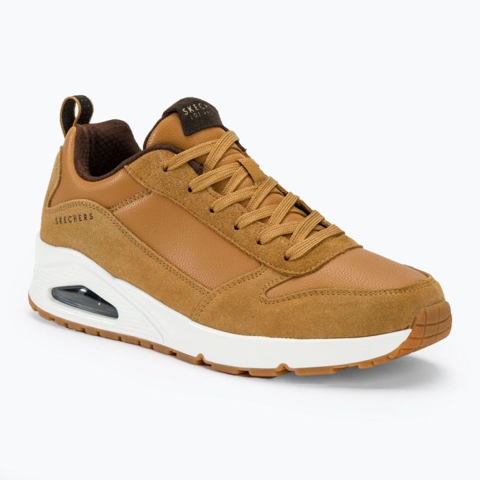SKECHERS Uno Stacre whiskey/white