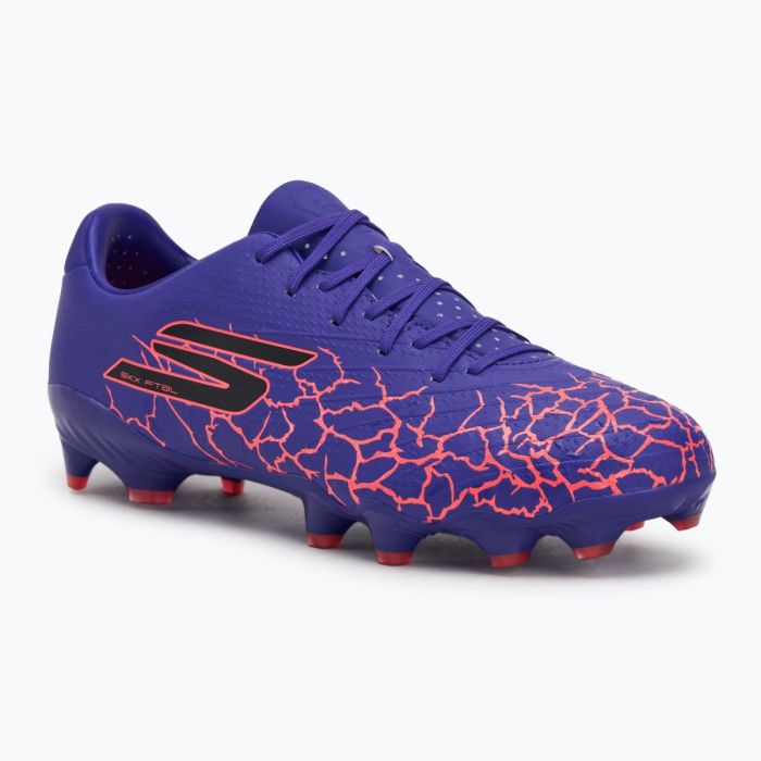 Кросівки футбольні чоловічі Skechers SKX Academy Gold 1.5 FG purple