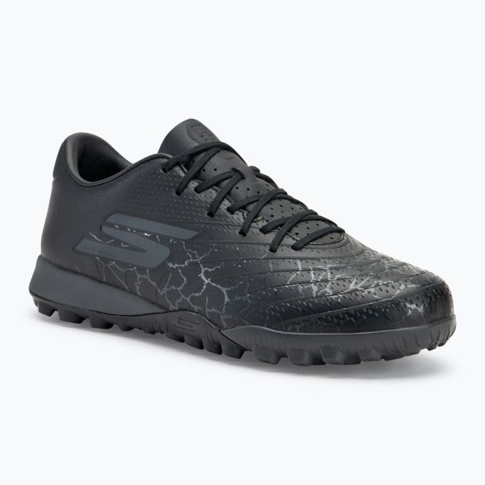 Кросівки футбольні чоловічі Skechers SKX Academy Gold 1.5 TF black/silver