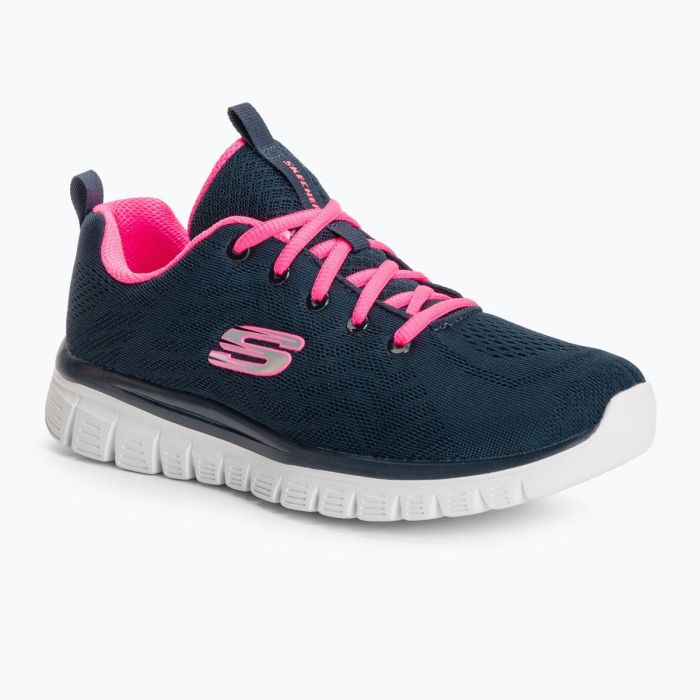 SKECHERS Graceful Get Connected navy/hot pink