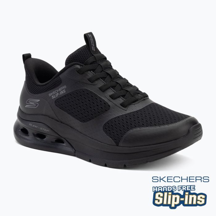 SKECHERS Bobs Arc Waves 2.0 Now On black