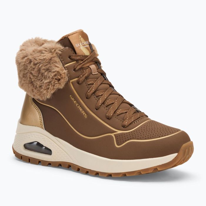 SKECHERS Uno Rugged Fall Shimmer taupe/metallic