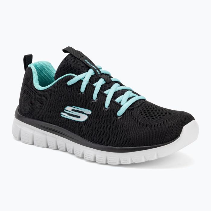 SKECHERS Graceful Get Connected чорні/бірюзові
