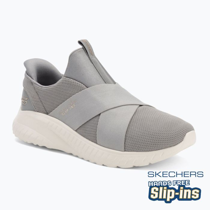 SKECHERS Bobs Squad Chaos Your Moment сірі