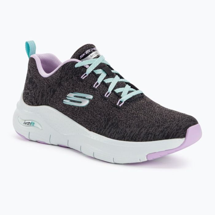 SKECHERS Arch Fit Comfy Wave black/lavender