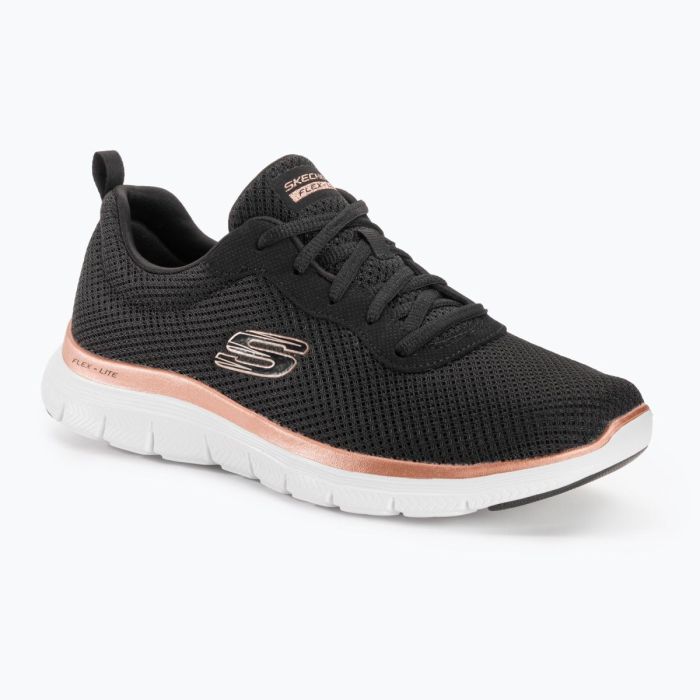 SKECHERS Flex Appeal 4.0 Brilliant View black/rose gold