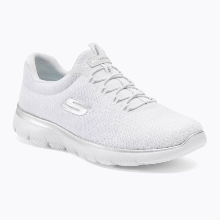 SKECHERS Summits white/silver