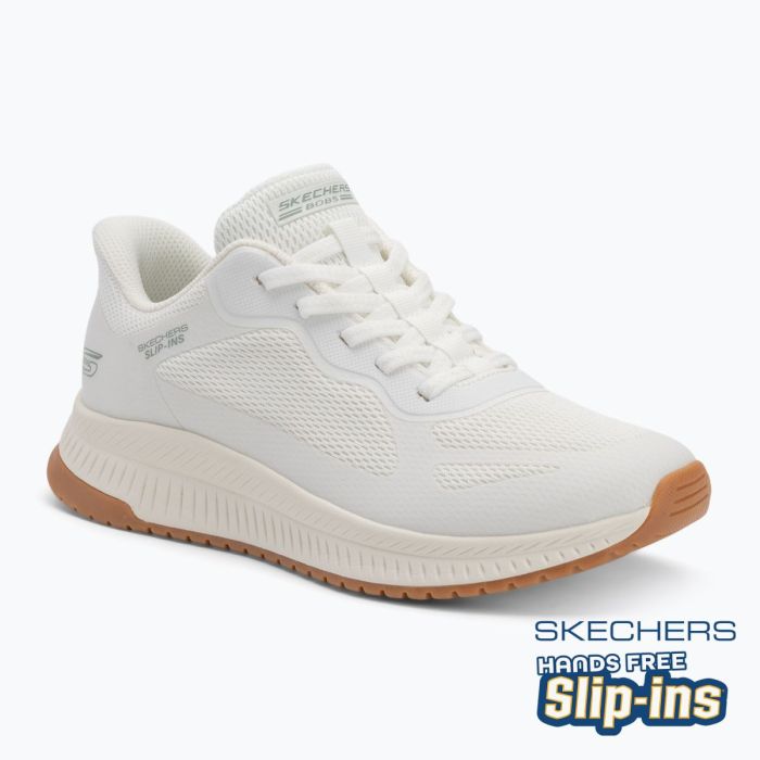 SKECHERS Bobs Squad 4 Staple Look white