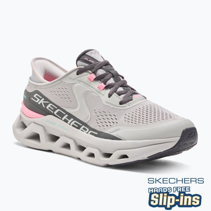 SKECHERS Glide Step Altus gray/pink