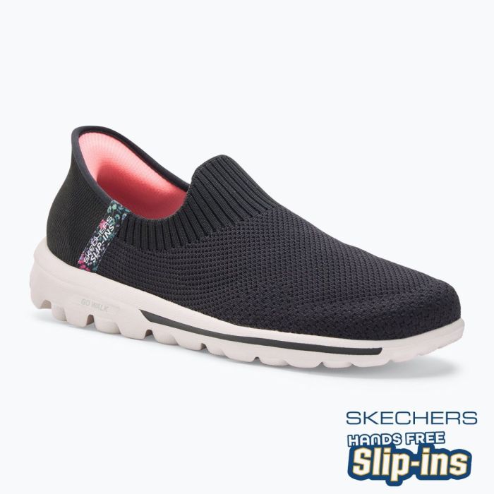 SKECHERS Go Walk Travel Tahiti Sunset black