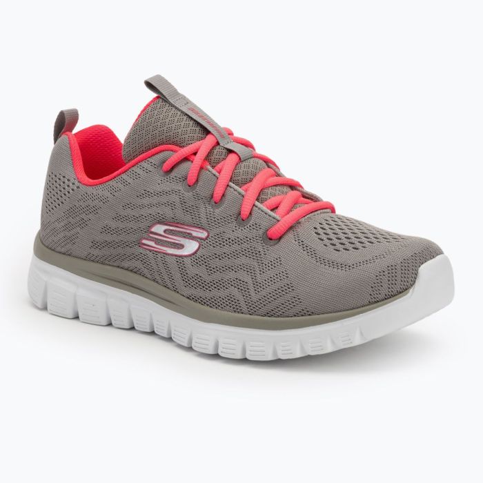 SKECHERS Graceful Get Connected gray/coral
