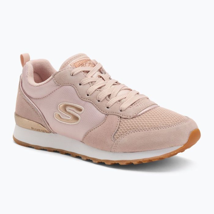 SKECHERS Og 85 Goldn Gurl blush suede/mesh trim