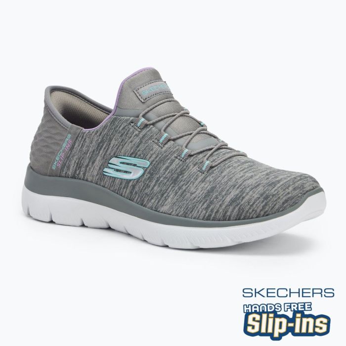 SKECHERS Summits Dazzling Haze gray/mint