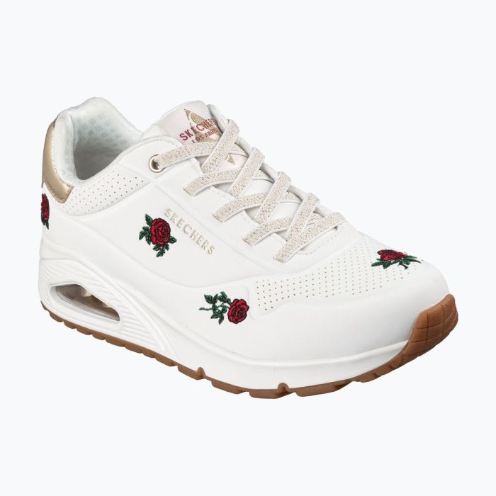 SKECHERS Uno Champagne & Roses white