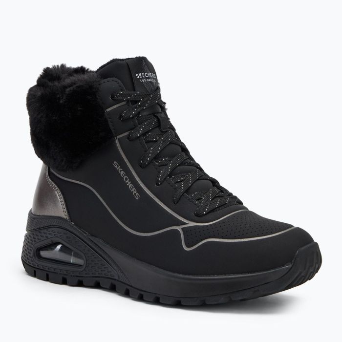 SKECHERS Uno Rugged Fall Shimmer black/metallic