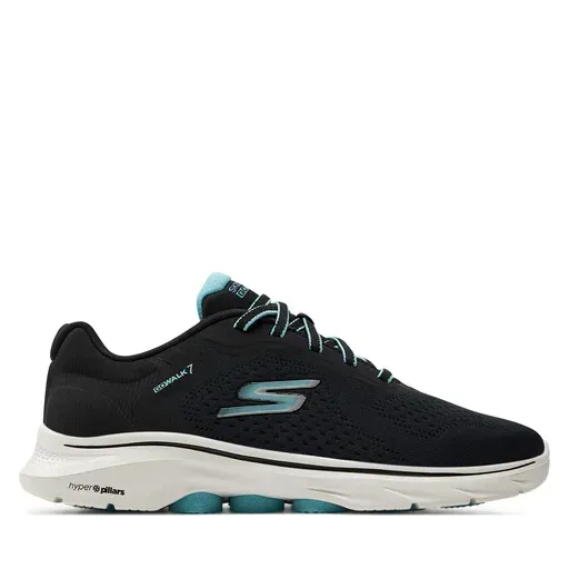 SKECHERS Go Walk 7-Cosmic Waves 125215/BKTQ Black