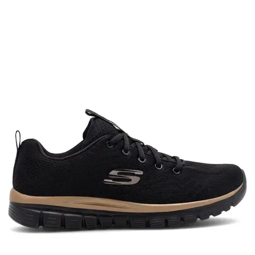 SKECHERS GRACEFUL 12615 BKRG Black