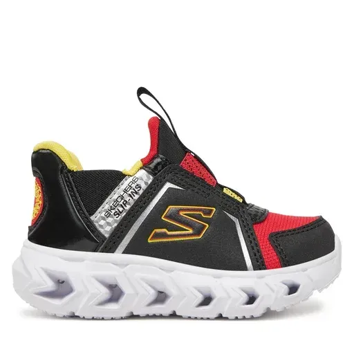 SKECHERS Hypno-Flash 2.0-Brisk-Brights 403830N/BKRD Black