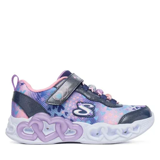 SKECHERS Infinite Heart Lights 303261L/NVMT Purple