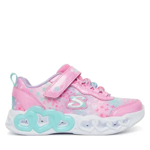 SKECHERS Infinite Heart Lights 303261L/PKMT Pink