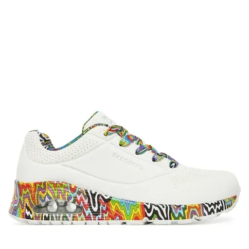 SKECHERS Jen Stark: Uno - Mini Drip 177959/WMLT White