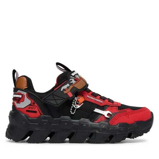 SKECHERS Mega-Flex Lite - Tuff Toolz 402130L/RDBK Black