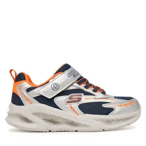 SKECHERS Meteor-Lights - Glow-Strider 401497L/SLOR Silver