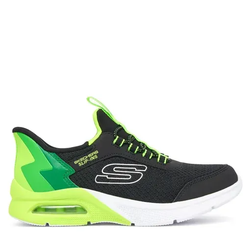 SKECHERS MICROSPEC MAX - BRISK-STRIPE 403890L/BKLM Black