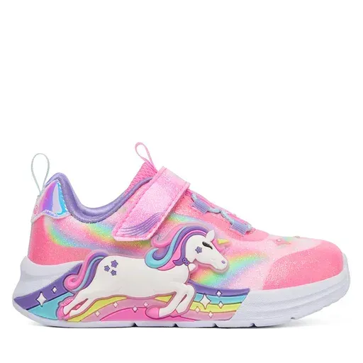 SKECHERS S-Lights - Unicorn Chaser 302298N/PKMT Pink