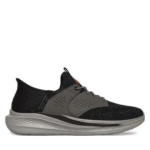 SKECHERS Slip-Ins Rf: Slade - Caster 210889/BKGY Black