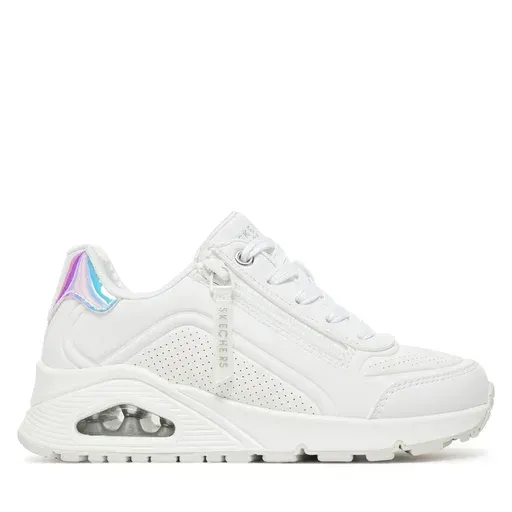 SKECHERS Uno Gen1-Zip And Stride 310554L/WHT White