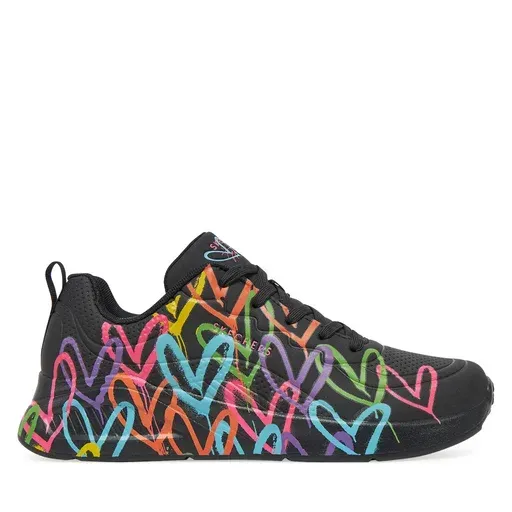 SKECHERS Uno Lite - Heat of Lights 177977/BKMT Black