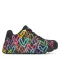 SKECHERS Uno Lite-Spread The Love 314064L/BKMT Black