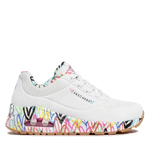 SKECHERS Uno Loving Love 155506/WHT White