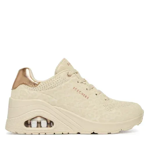 SKECHERS Uno Wedge - Safari Daze 177521/OFWT Beige