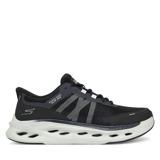 SKECHERS Max Cushioning Glide-Step 220422 BKGY Black