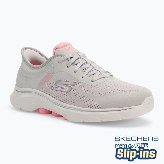 SKECHERS Go Walk 7 Valin сіро-рожеві